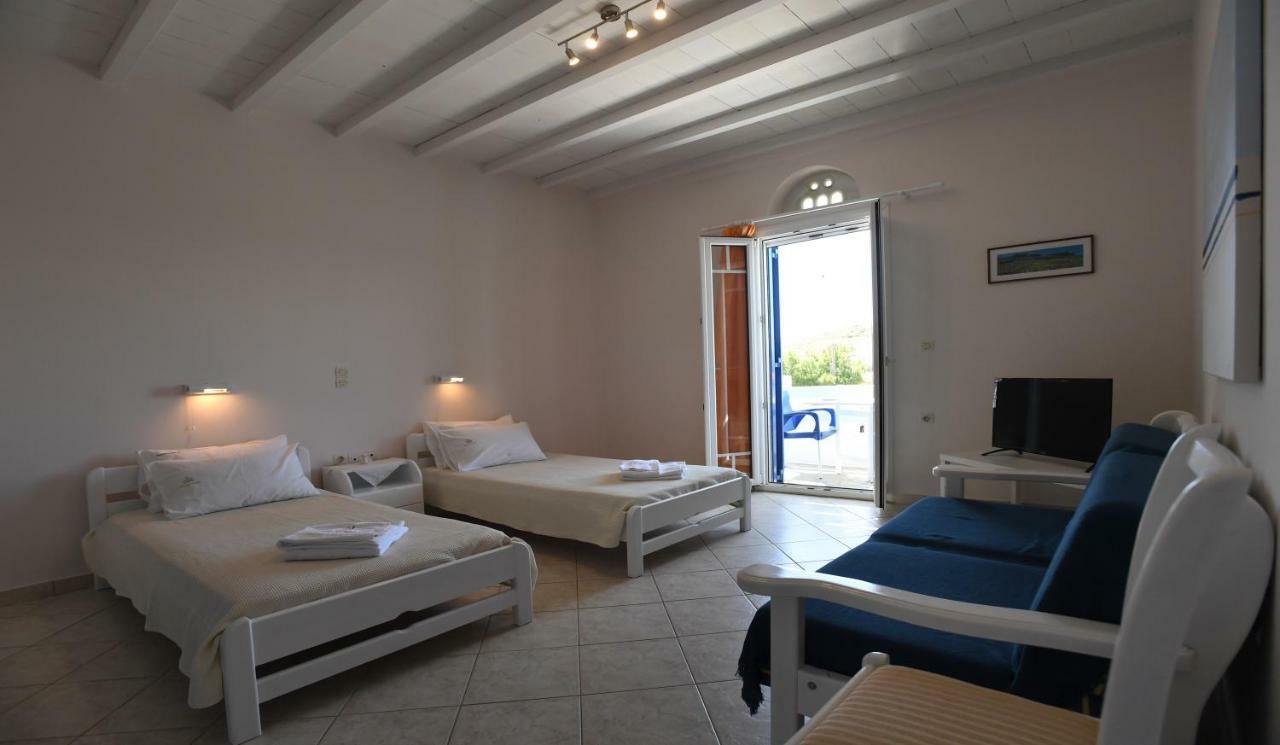 Nostos Beachfront Apartments & Studios Agios Ioannis  Exterior photo